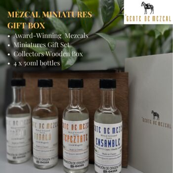 Mezcal Miniatures Collectors Edition Wooden Box, 2 of 5