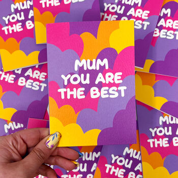 Mum Birthday Card 'Mum You Are The Best', 4 of 6