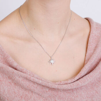 Starlight Diamante Necklace, 2 of 7