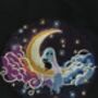 Celestial Ghost And Cat Embroidered Sweatshirt, thumbnail 4 of 4