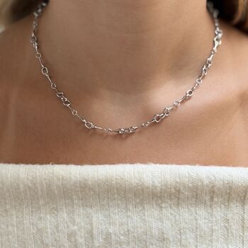 Silver Or Gold Personalised Snaffle Bit Necklace, 6 of 10
