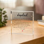 Personalised Stepdad Father’s Day Plaque Gift, thumbnail 2 of 5