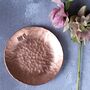 7th Anniversary Copper Round Dish, thumbnail 2 of 9