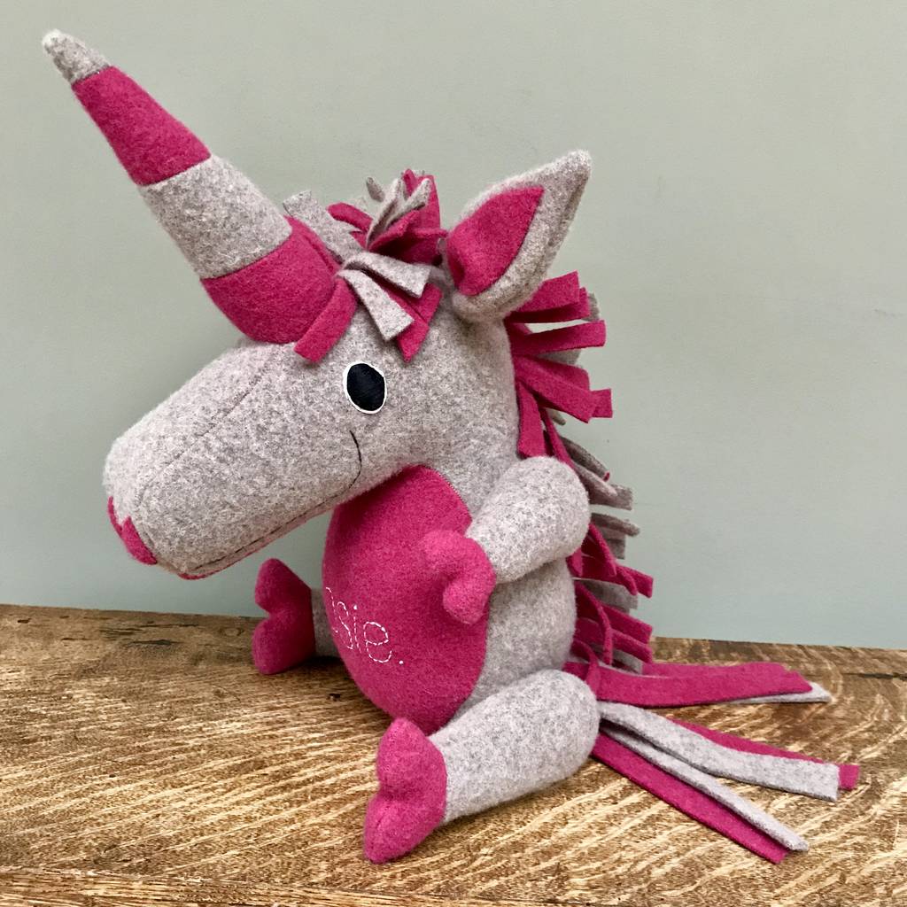 Personalised Unicorn Large Soft Toy, 1 of 10