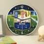 Personalised Football Photo Upload Childrens Clock, thumbnail 1 of 2