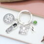 Hiking Personalised Keyring Walking Gift, thumbnail 3 of 11