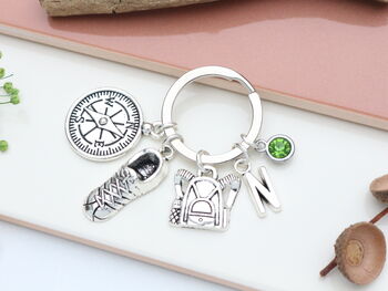 Hiking Personalised Keyring Walking Gift, 3 of 11