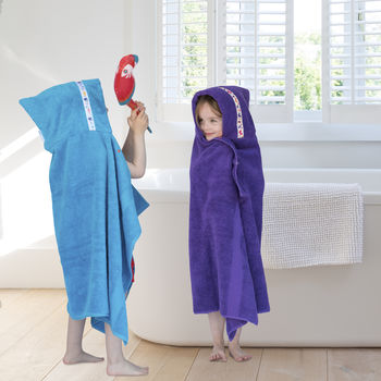 Bright Hooded Towels For Children Up To 8yrs |Bath|Swim, 3 of 12