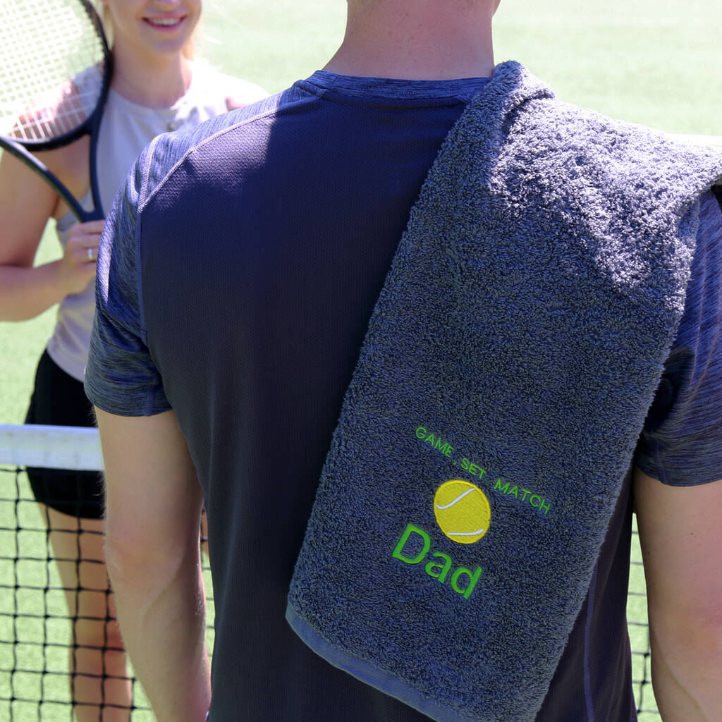 Personalised Tennis Towel, 1 of 8