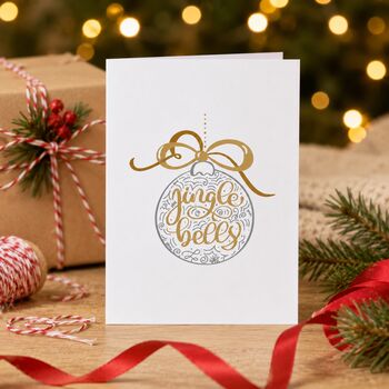 Jingle Bells Christmas Card, 2 of 6