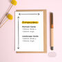 Personalised Birthday Booking Confirmation Card, thumbnail 10 of 10