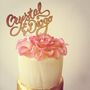 Custom Made Wedding Or Birthday Party Cake Topper, thumbnail 11 of 12