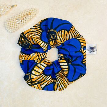 African Print Hair Scrunchie, 2 of 7