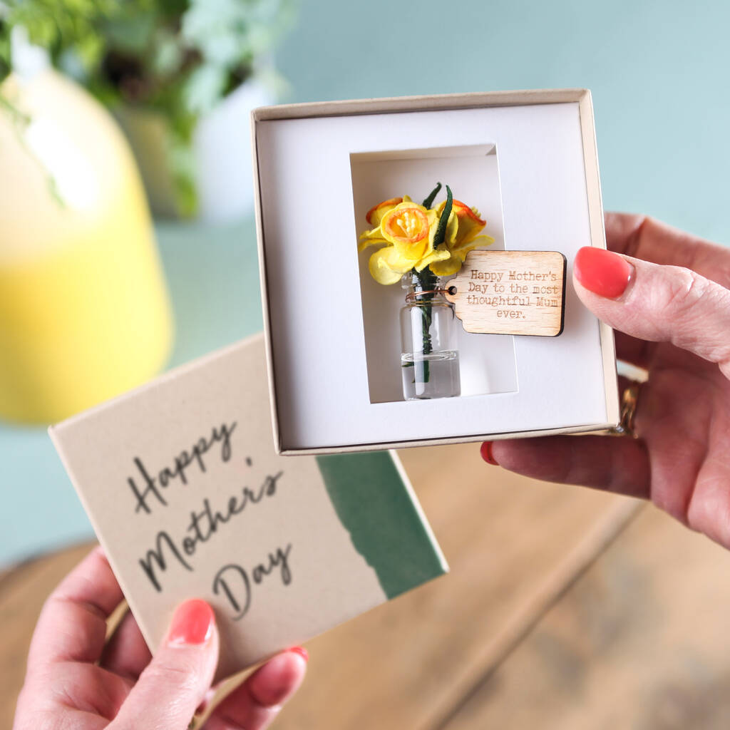 Personalised Forever Daffodils Keepsake By No Ordinary Gift