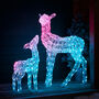 Twinkly Smart LED Outdoor Christmas Doe And Fawn, thumbnail 4 of 12
