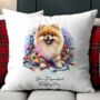 Personalised Pomeranian In Christmas Lights, thumbnail 8 of 10