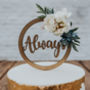 Always Floral Wedding Cake Topper, thumbnail 1 of 2