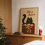 Feline Festive Cat Christmas Print, thumbnail 1 of 8