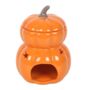 Stacked Pumpkin Oil Burner And Wax Warmer – Halloween Decor, thumbnail 2 of 3