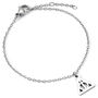 Harry Potter Deathly Hallows Stainless Steel Chain Bracelet, thumbnail 1 of 3