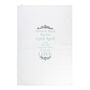 Personalised Wedding Typography White Tea Towel, thumbnail 2 of 4