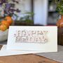 Wooden Lasercut Father's Day Card, thumbnail 3 of 11