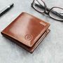 Personalised Wallet With Coin Section. 'The Ticciano', thumbnail 1 of 12
