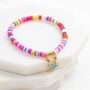 Personalised Enamel Star Colourful Stretch Bracelet, thumbnail 1 of 5