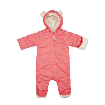 Berry Red Little Grow Bearsuit, 4 of 8