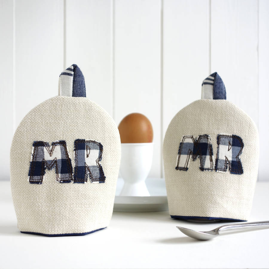 Personalised Mr And Mr Egg Cosies Gift, 1 of 11