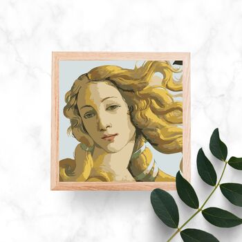 Golden Venus – Small Framed Paint By Numbers Kit, 2 of 3