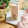Wooden Birth Flower Candle Holder, thumbnail 2 of 6