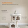 Cat Tree 84 Cm Cat Tower Cat Condo For Large Cats, thumbnail 5 of 12