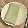 Soft Cotton Napkins Sage Green • Set Of Four, thumbnail 1 of 5