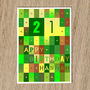 Personalised 21st Birthday Card Age And Name 2004, thumbnail 9 of 10
