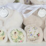 Personalised Super Soft Floral Bunny, thumbnail 2 of 4