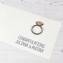 Wooden Ring Engagement Card, thumbnail 2 of 2