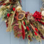 Traditional Christmas Dried Flower Wreath Making Kit, thumbnail 2 of 5