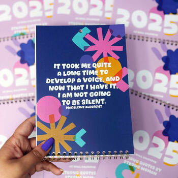 2025 Strong Quotes By Strong Woman Calendar, 3 of 8