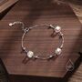 Sterling Silver Aurora Borealis Ab Crystal Bracelet, thumbnail 5 of 11