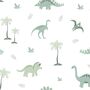 Green Dinosaur Children's Lampshade, thumbnail 2 of 2