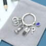 Police Officer Personalised Keyring New Officer, thumbnail 8 of 10