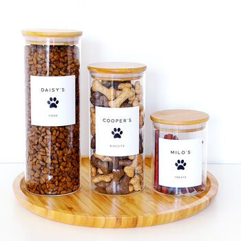 Personalised Pet Food And Treat Storage Jar, 6 of 8