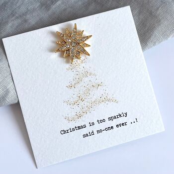 Starburst Gold Or Silver Sparkling Pin, 2 of 12