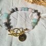 Astrology Crystal Bracelet With Rose Quartz Crystals, thumbnail 5 of 5