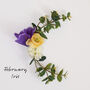 Birth Flower Wire Name Sign, thumbnail 8 of 12