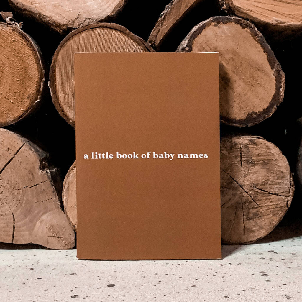 A Little Book Of Baby Names A6 Paper Notebook, 1 of 3