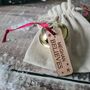 Personalised Santa's Believe Bell Christmas Decoration, thumbnail 4 of 4