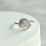 Silver 'Happiness' Amulet Ring, thumbnail 3 of 8