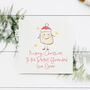 Personalised Bestest Grandfather Christmas Card C, thumbnail 1 of 2